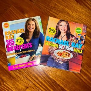 Food Network Rachael Ray Cookbook bundle 2 30 minute meals Paperback Kitchen Eat